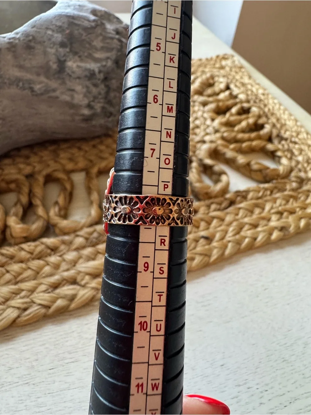 GENUINE NUMBER 8 COPPER RING